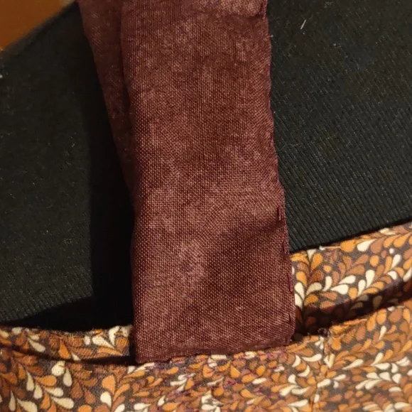 Hand stitched Feathered Floral Shoulder Bag - Picture 4 of 5